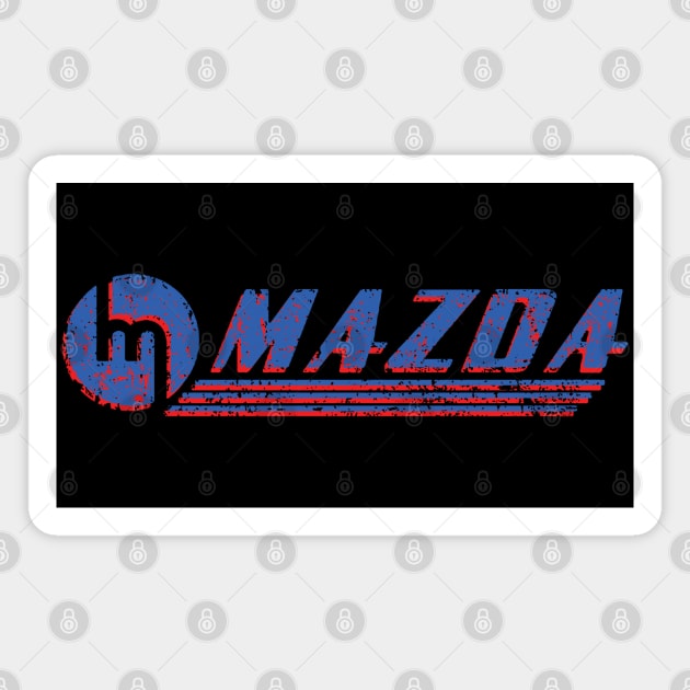 Vintage Mazda Magnet by thesupragoddess